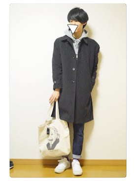 しゅうさん（メンズ・168cm）の冬コーディネート