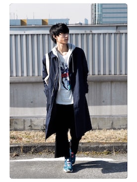 「Reebok（リーボック）のアイテム（その他）」を使った、しゅうさん（メンズ・168cm）の冬コーディネート