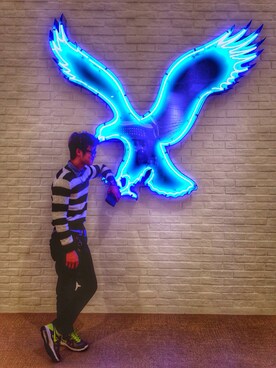 「D&G（ディーアンドジー）のアイテム（腕時計）」を使った、jinさん（メンズ・168cm）の秋コーディネート