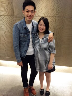 「RED WING SHOES（レッドウィング）のRed Wing Shoes Rubber-Soled Leather Boots（ブーツ）」を使った、Chang Kengさん（メンズ・176cm）の秋コーディネート