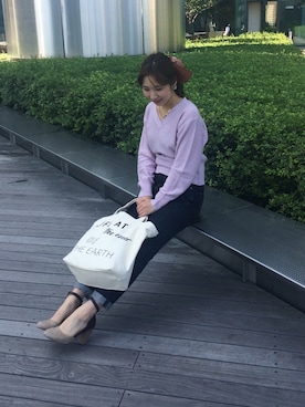 「カシミヤ」｜arisa  shimizuさん（レディース・163cm）の秋コーディネート