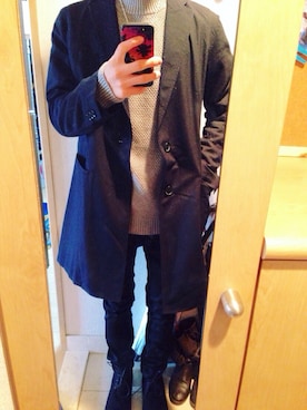 Masaya Kimuraさん（メンズ・168cm）の冬コーディネート