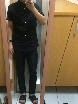 「SRIVER」｜「アイテム（アクセサリー）」を使った、yさん（メンズ・175cm）の夏コーディネート