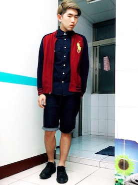 「TAIPEI」｜「アイテム（スタジャン）」を使った、Gorbinzsheさん（メンズ・170cm）の春コーディネート