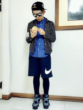 「ひざ丈スカート」｜Gorbinzsheさん（メンズ・170cm）の夏コーディネート