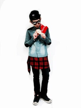 Gorbinzsheさん（メンズ・170cm）の夏コーディネート