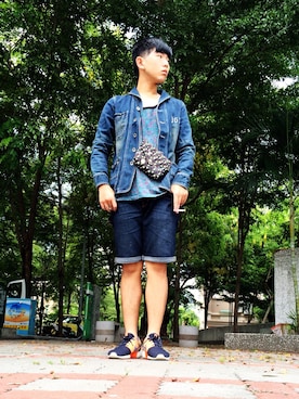 「PROVIDERのアイテム（ジャケット/アウター）」を使った、Gorbinzsheさん（メンズ・170cm）の夏コーディネート