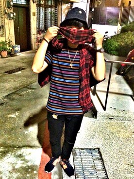 Gorbinzsheさん（メンズ・170cm）の夏コーディネート