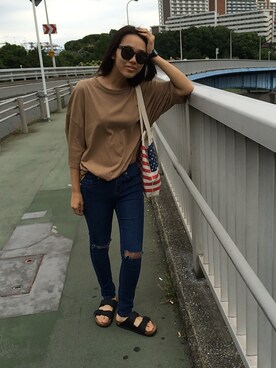 yuniさん（レディース・167cm）の夏コーディネート