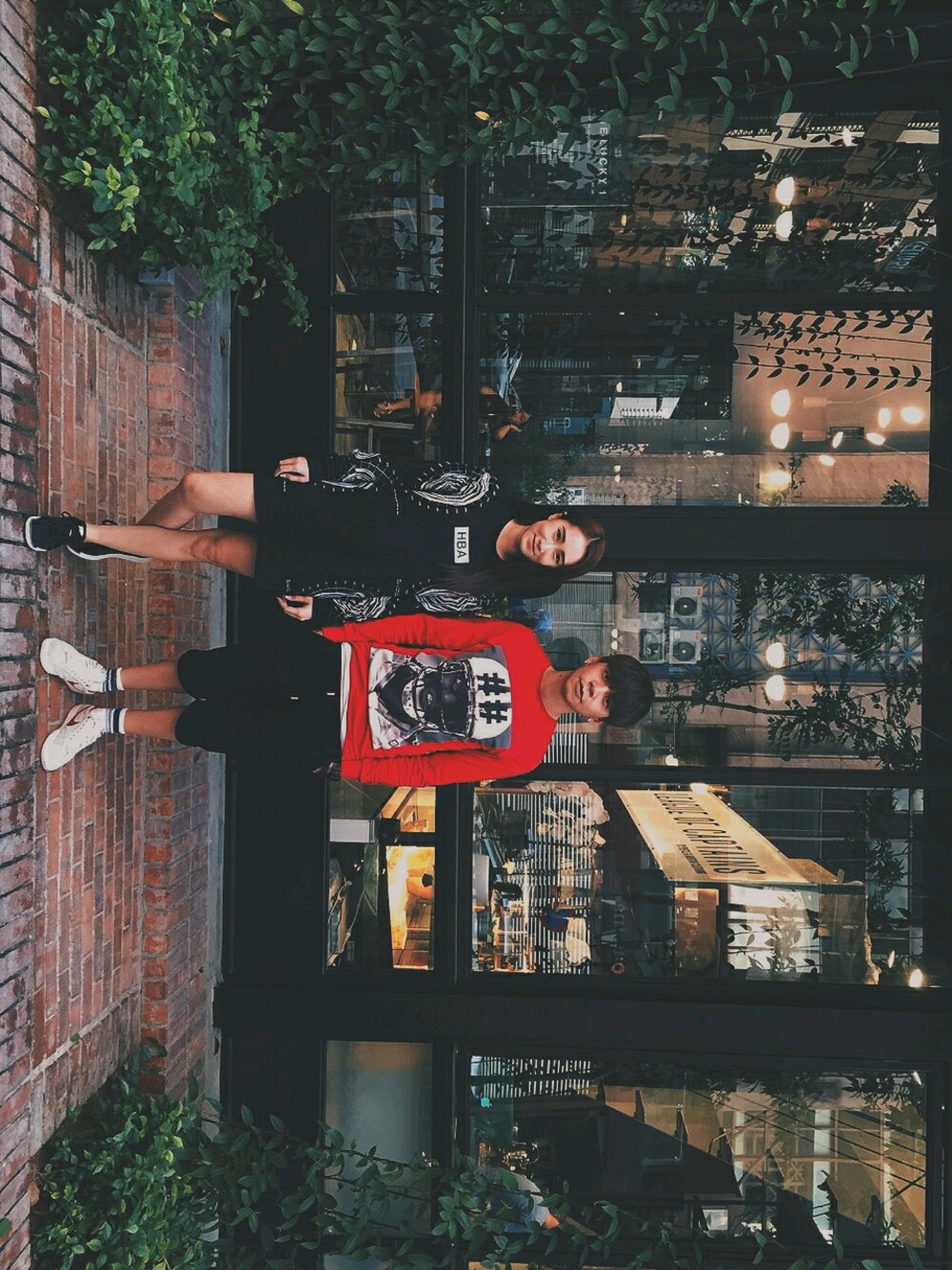 「malaysia、dannyone、hba」｜「HOOD BY AIRのアイテム（トップス、レッド系）」を使った、DannyOne 溫力銘さん（メンズ・173cm）の夏コーディネートの1枚目の写真