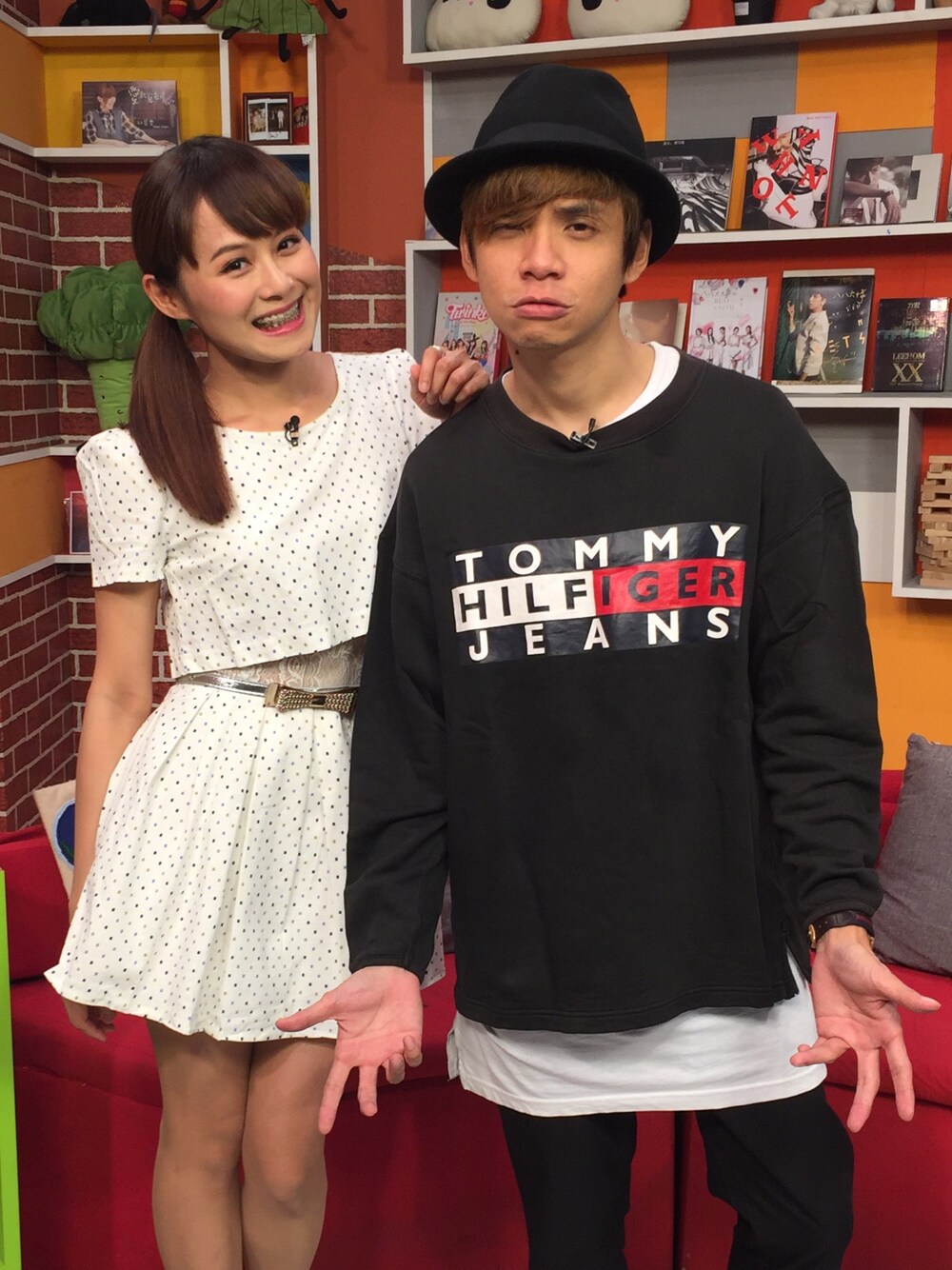 「dannyone」｜「H&Mのアイテム（ハット、ブラック系）」を使った、DannyOne 溫力銘さん（メンズ・172cm）の秋コーディネートの1枚目の写真