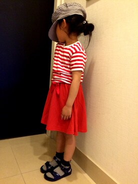 Ko&Naさん（キッズ・110cm）の春コーディネート