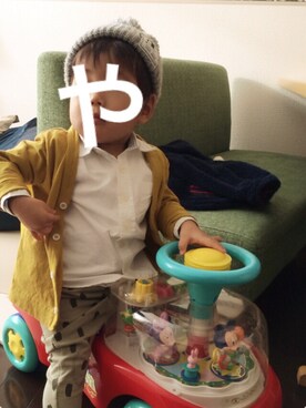 yamさん(キッズ・70cm)の冬コーディネート