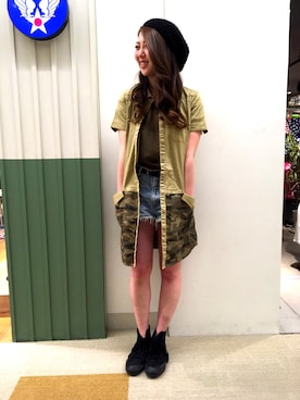 TANAKAさん(レディース・158cm)の春コーディネート