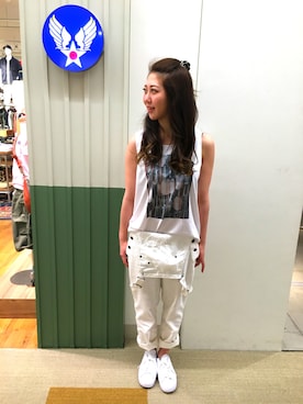 TANAKAさん(レディース・158cm)の春コーディネート
