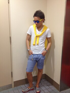 KiNさん(メンズ・173cm)の夏コーディネート