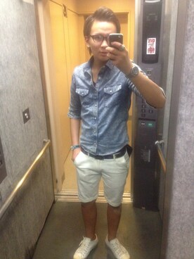 KiNさん（メンズ・173cm）の夏コーディネート