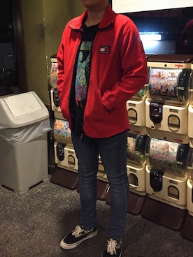 「Bape」｜「アイテム（ブルゾン）」を使った、KiNさん（メンズ・175cm）の秋コーディネート