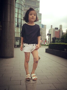 chicaさん(キッズ・110cm)の冬コーディネート