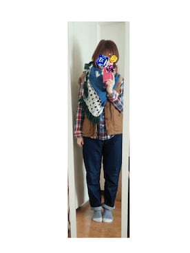 らぶこさん（レディース・162cm）の秋コーディネート