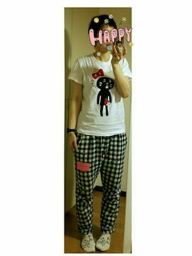 「aiko」｜「アイテム（アナログ腕時計）」を使った、らぶこさん（レディース・162cm）の夏コーディネート