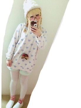 「SWIMMER（SWIMMER）のアイテム（帽子）」を使った、あじじまあじこさん（レディース・153cm）の秋コーディネート