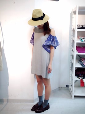 「GO TO HOLLYWOOD（ゴートゥーハリウッド）のアイテム」を使った、ot&e asamiさん（レディース・170cm）の春コーディネート