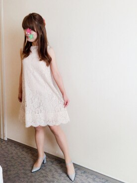 「jillstuartwhite」｜U さん（レディース・155cm）の春コーディネート
