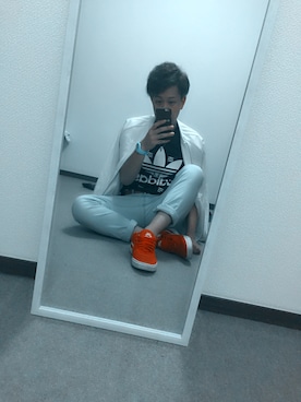 「アイテム（ジャージ）」を使った、Ryota.さん（メンズ・178cm・10代）の秋コーディネート