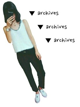 「フェザー」｜「アイテム（腕時計）」を使った、miyouさん（レディース・164cm）の秋コーディネート