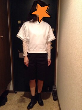 「MID by MIDWEST（ミッド バイ ミッドウエスト）のアイテム（ブーツ）」を使った、akiフォーさん（レディース・163cm）の春コーディネート