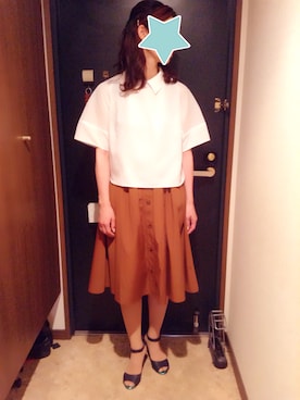 「Annc（アンク）のアイテム」を使った、akiフォーさん（レディース・163cm）の夏コーディネート