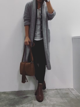 「アイテム（腕時計）」を使った、AyaKondoさん（レディース・164cm・20代）の秋コーディネート