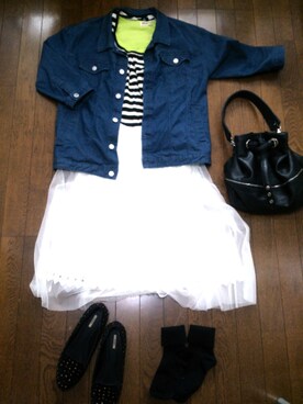 おかもんちさん（レディース・170cm）の春コーディネート