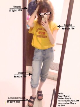 mi-ta◡̈✩さん（レディース・158cm）の夏コーディネート