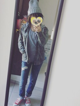 mi-ta◡̈✩さん（レディース・158cm）の秋コーディネート