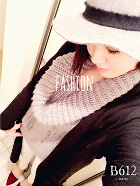 「ZARA（ザラ）のアイテム（ハット、グレー系）」を使った、Ayakaさん（レディース・167cm）の秋コーディネート