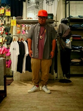 はたぼーさん(メンズ・165cm)の夏コーディネート