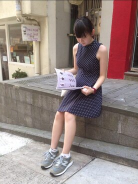 「cotton on」｜「アイテム（ワンピース/ドレス）」を使った、katungisabelさん（レディース・161cm）の夏コーディネート
