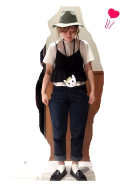 「chico_（チコ）のアイテム（キャミソール）」を使った、❤︎Ａ❤︎さん（レディース・163cm）の夏コーディネート
