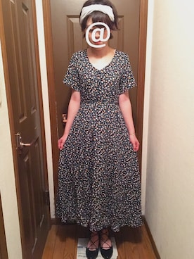 「chico_（チコ）のアイテム（ワンピース/ドレス）」を使った、MihOさん（レディース・161cm）の夏コーディネート
