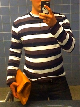 「FOREVER 21（フォーエバー トゥエンティーワン）のアイテム（バッグ）」を使った、ツギタレイイチロウさん（メンズ・175cm）の春コーディネート