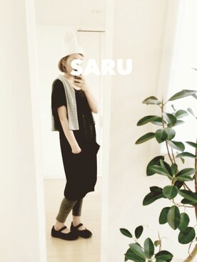 saruさん(レディース・160cm)の夏コーディネート