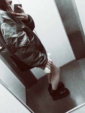 「Marc by Marc Jacobs（マークバイマークジェイコブス）のアイテム（レッグウェア）」を使った、Uさん（レディース・163cm）の秋コーディネート
