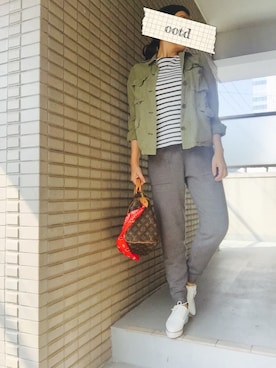 「スピーディ」｜#K58さん（レディース・158cm）の秋コーディネート