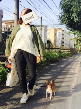 #K58さん（レディース・158cm）の秋コーディネート