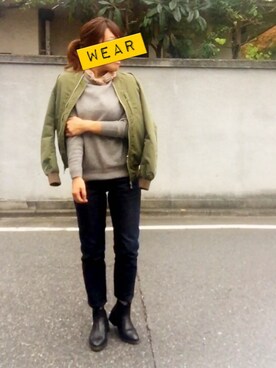 #K58さん（レディース・158cm）の秋コーディネート