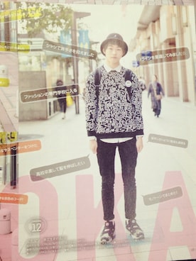 いちまつ君さん（メンズ・176cm）の春コーディネート