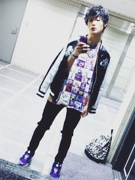 いちまつ君さん（メンズ・176cm）の春コーディネート