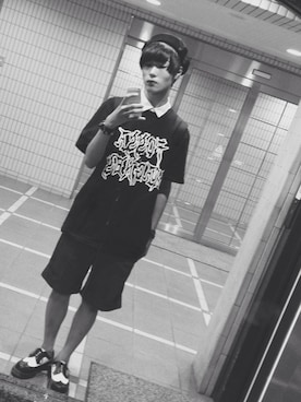 いちまつ君さん（メンズ・176cm）の夏コーディネート